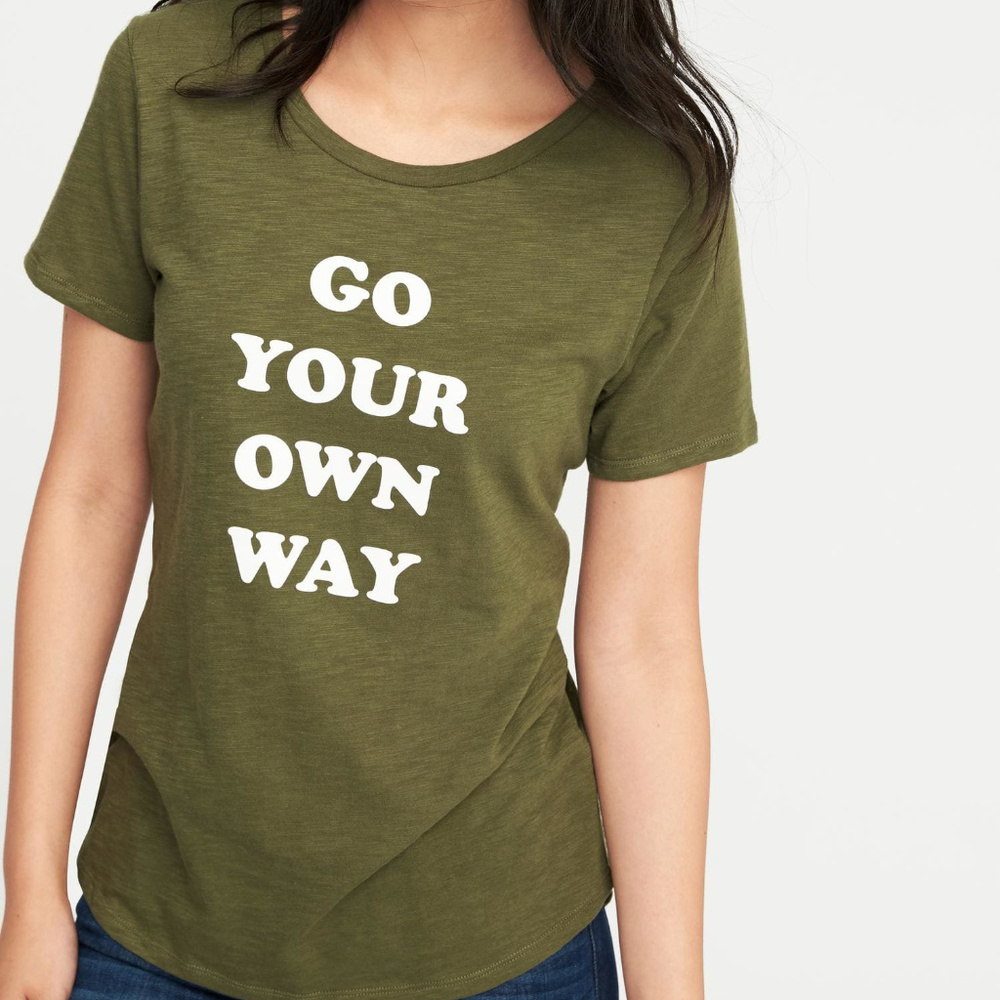 Old Navy | Go Your Own Way Graphic Tee
